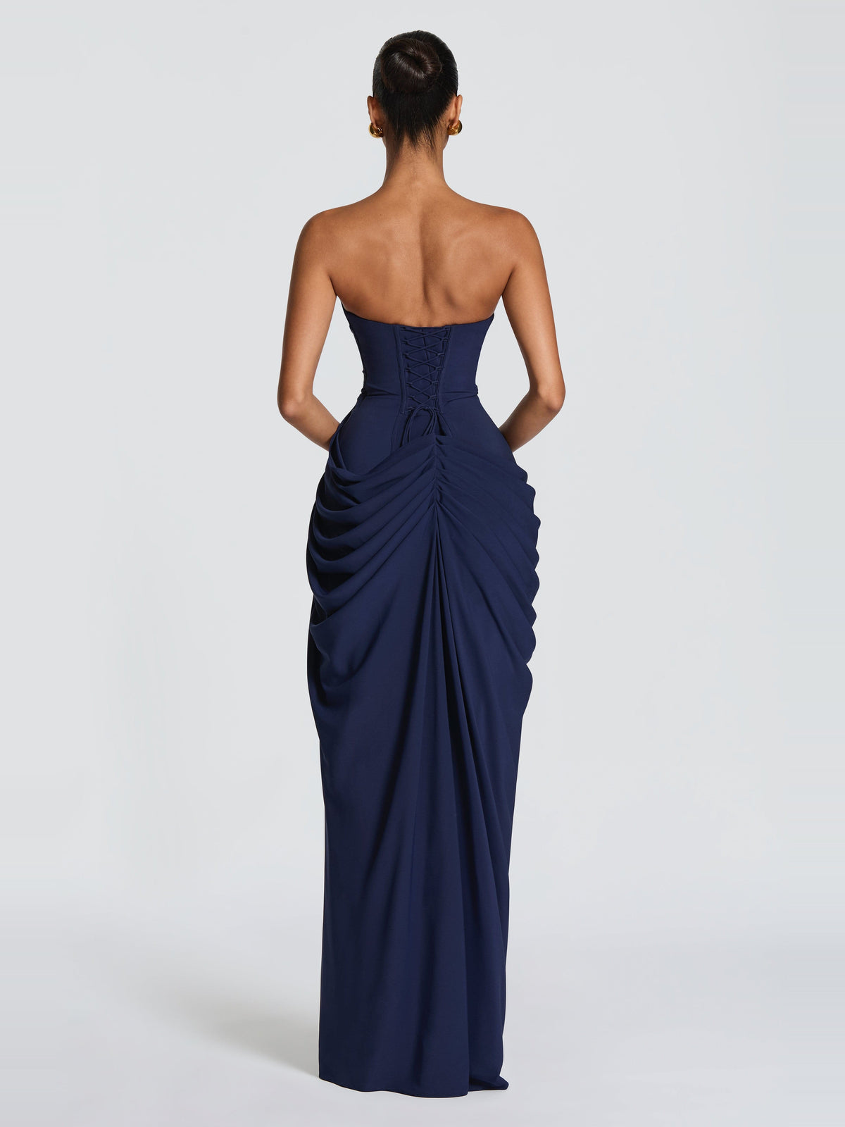 Soleil Corset Detail Maxi Dress — Svelte Chic