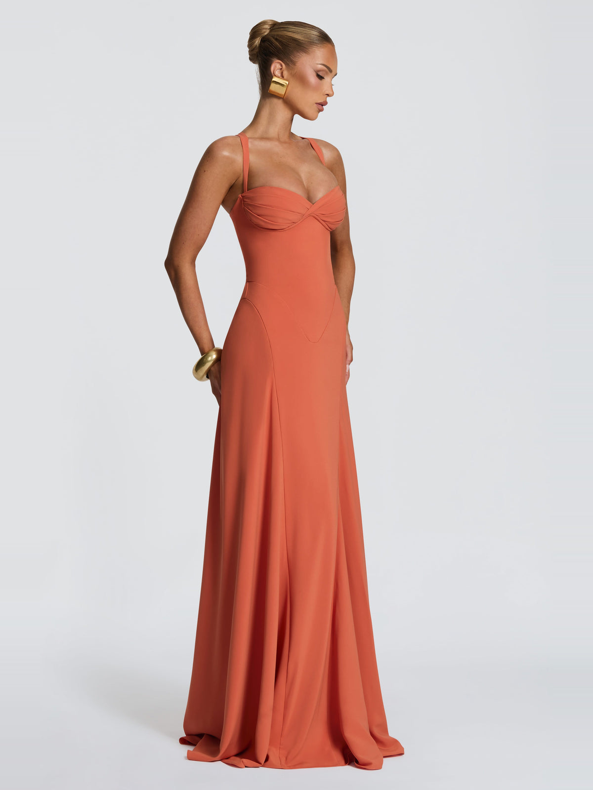 Seraphine Sweetheart Corset Maxi Dress — Svelte Chic