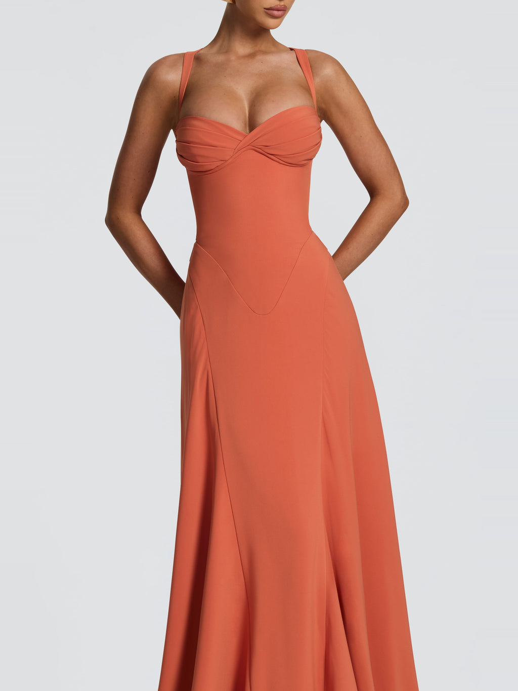 Seraphine Sweetheart Corset Maxi Dress — Svelte Chic