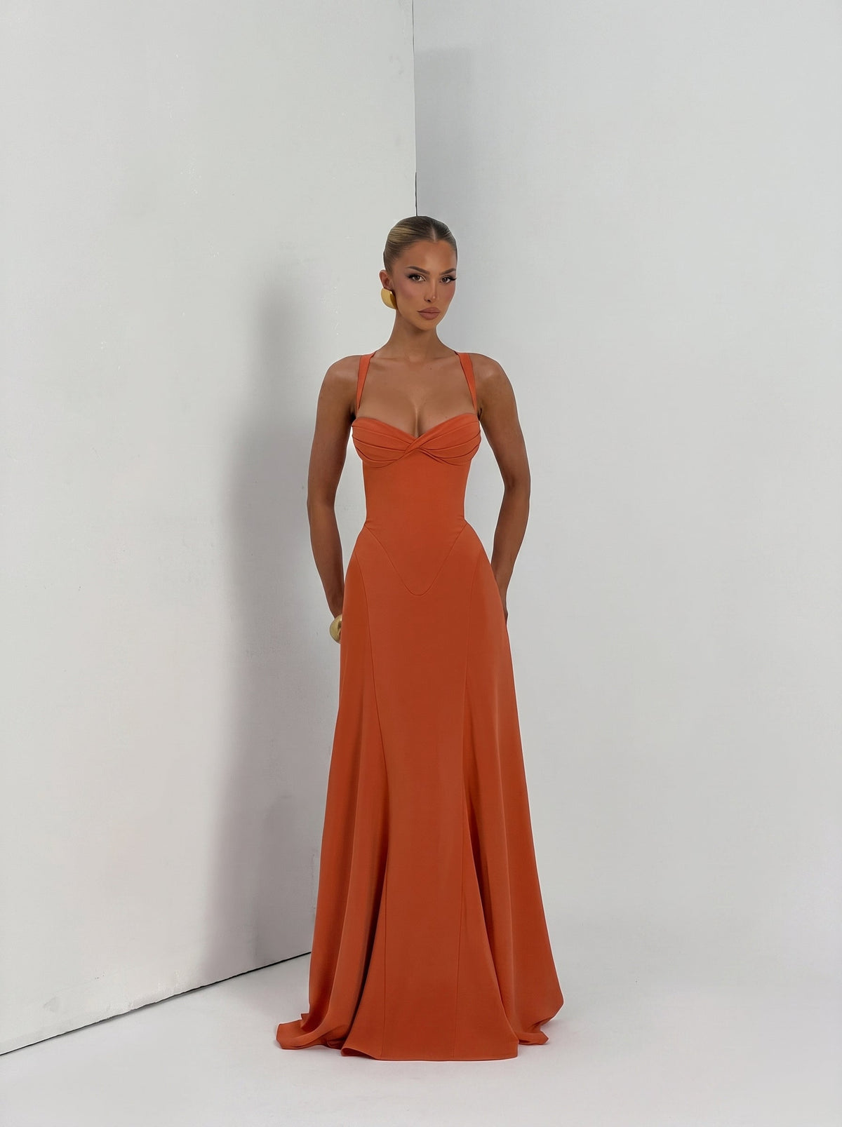 Seraphine Sweetheart Corset Maxi Dress — Svelte Chic