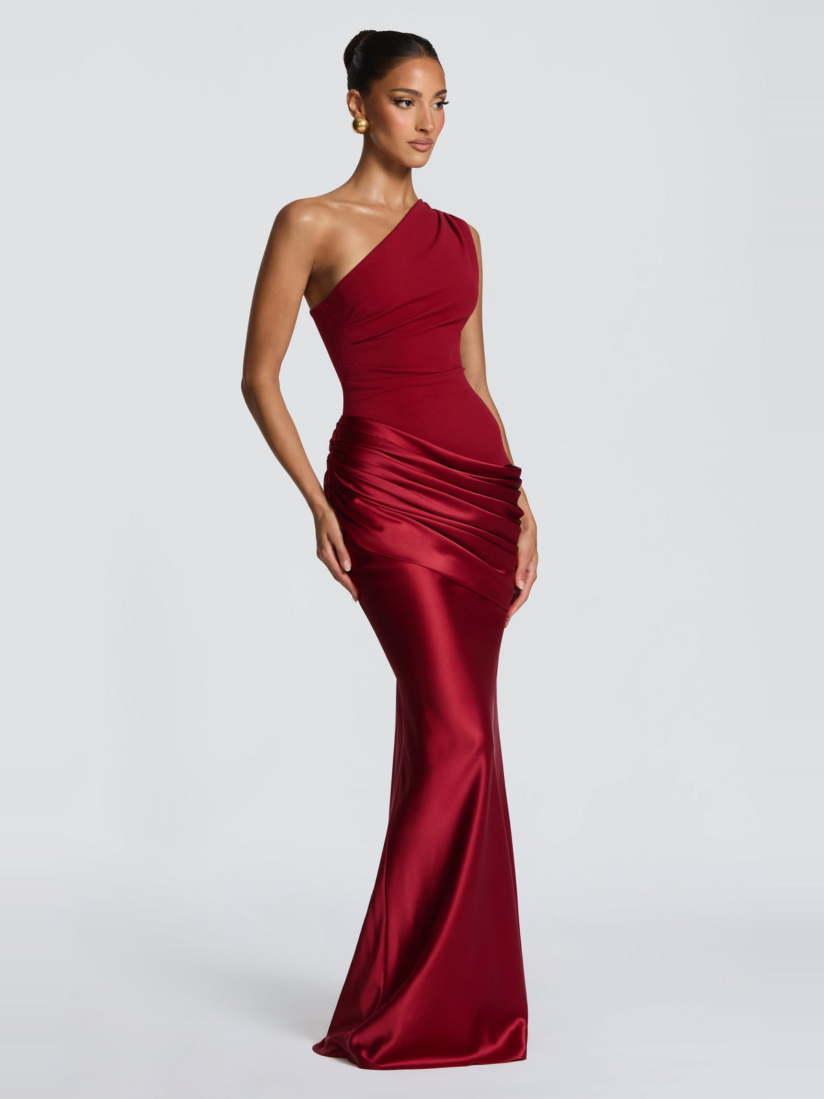 Sadona One Shoulder Maxi Dress — Svelte Chic