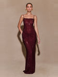 Roisin Stone Detail Maxi Dress — Svelte Chic