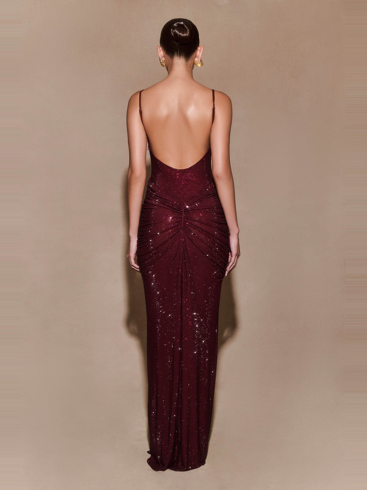 Roisin Stone Detail Maxi Dress — Svelte Chic