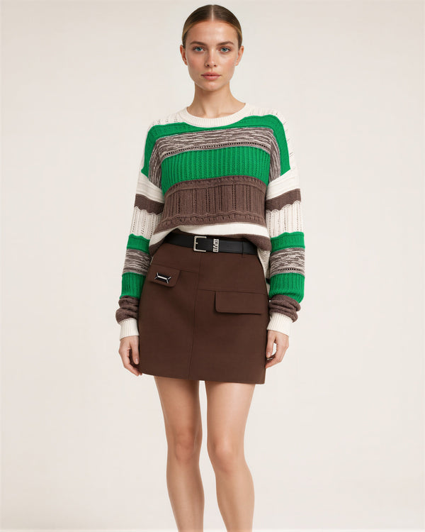 Romina Melton Skirt Set