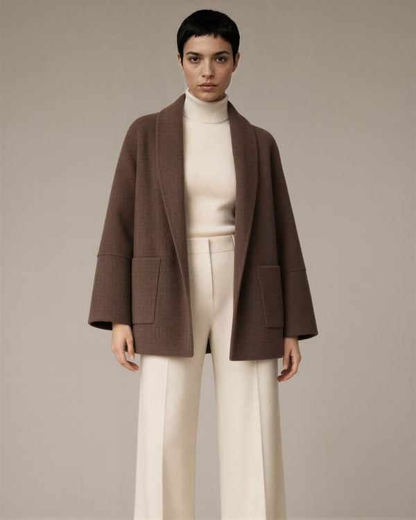 Rosaria Shawl Collar Coat