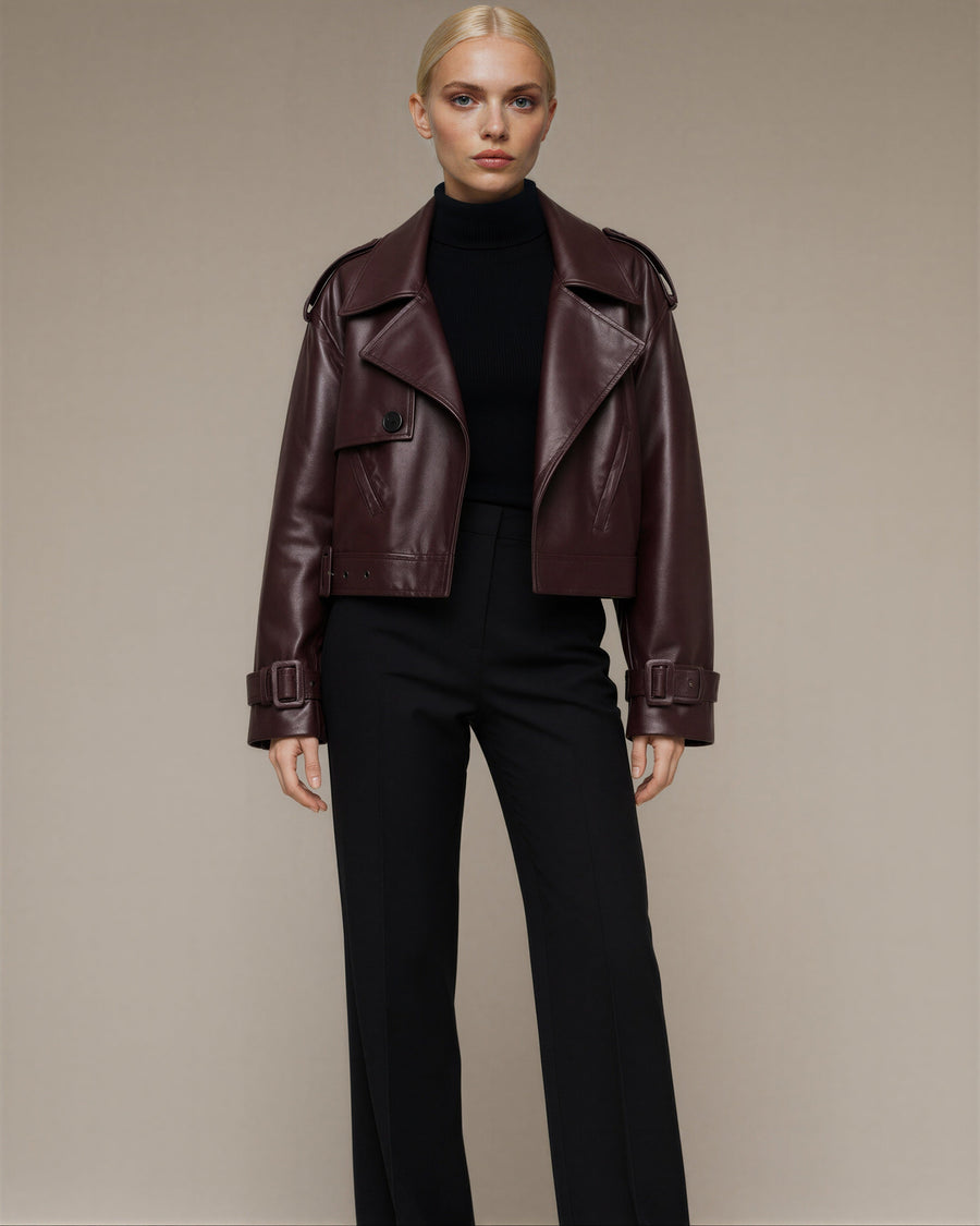 Tamara Faux Leather Jacket