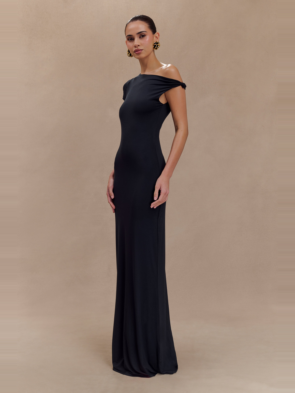 Tamsin Modal Short Sleeve Maxi Dress — Svelte Chic