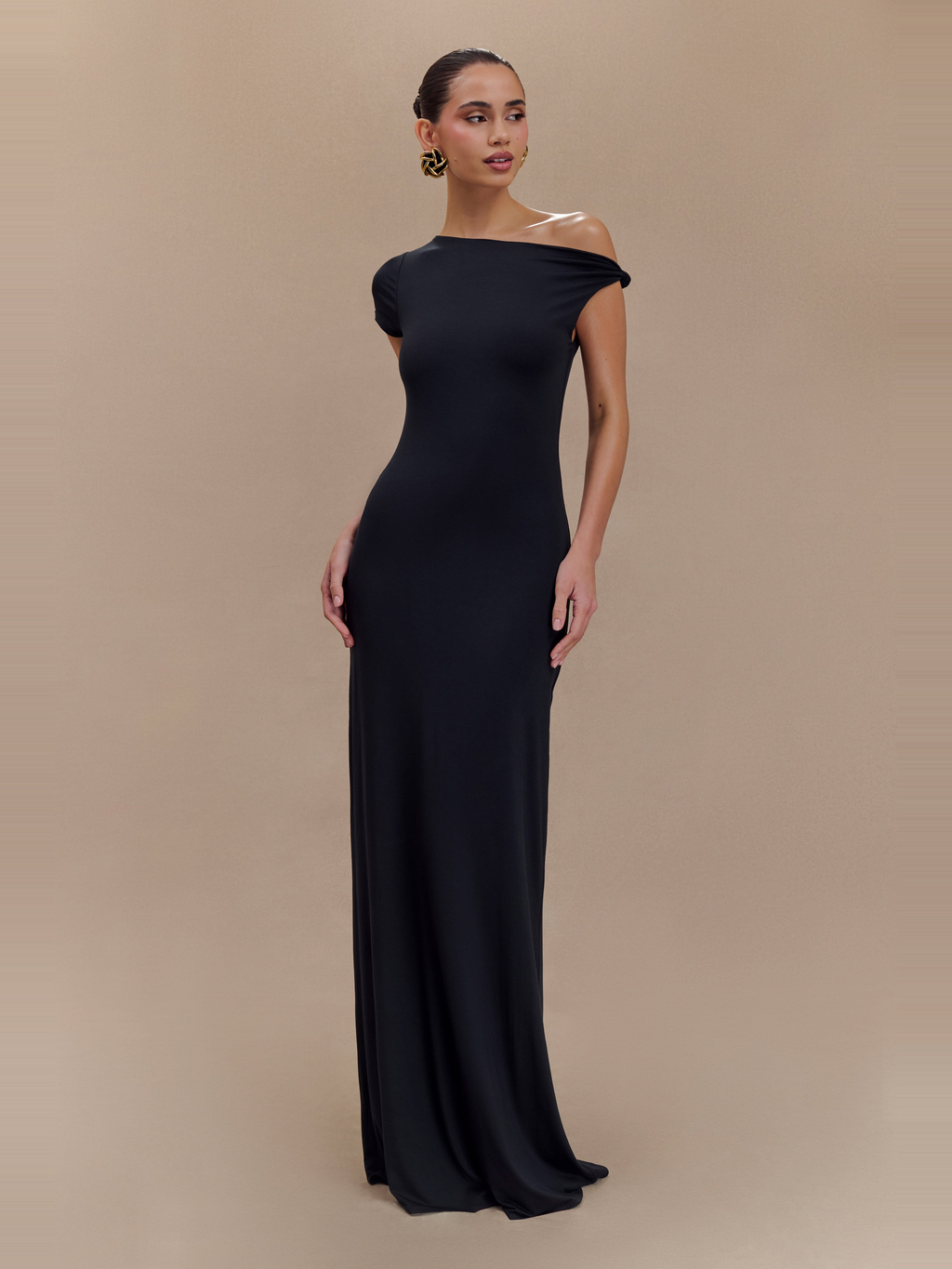 Tamsin Modal Short Sleeve Maxi Dress — Svelte Chic