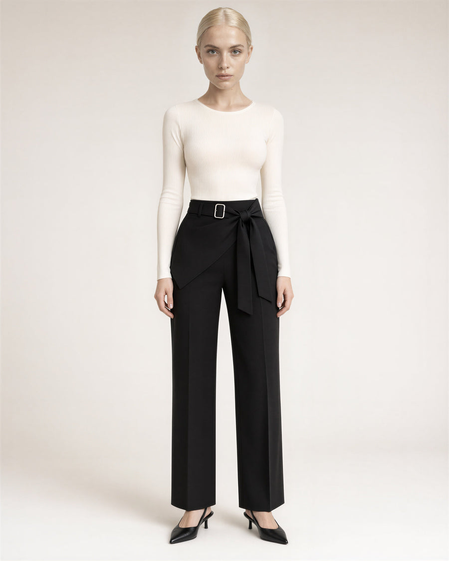 Vittoria Tie Belt Trousers