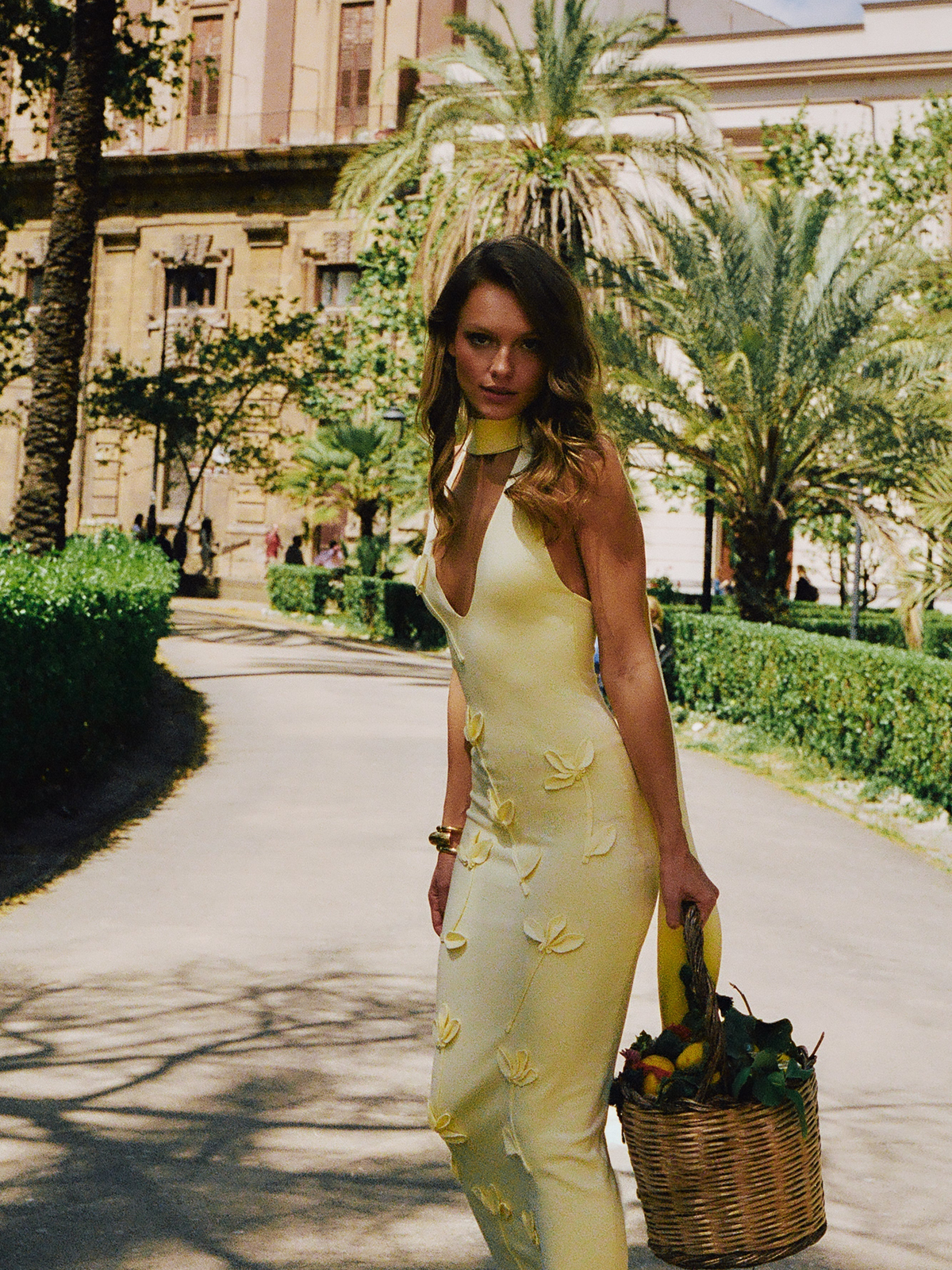 Wynn Floral Knit Midi Dress — Svelte Chic