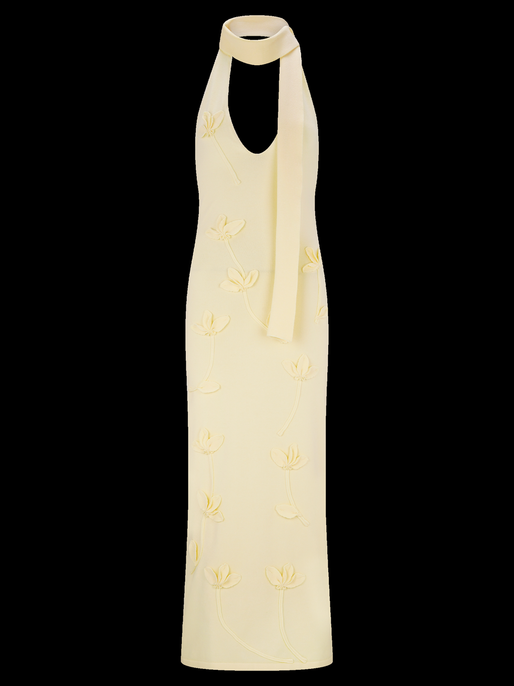 Wynn Floral Knit Midi Dress — Svelte Chic