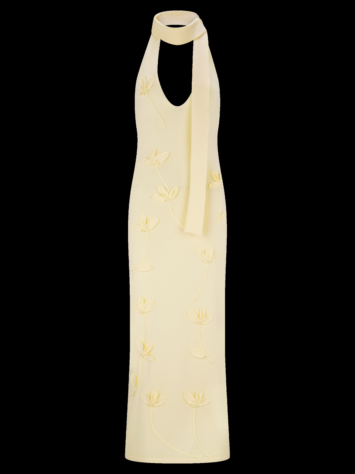 Wynn Floral Knit Midi Dress — Svelte Chic