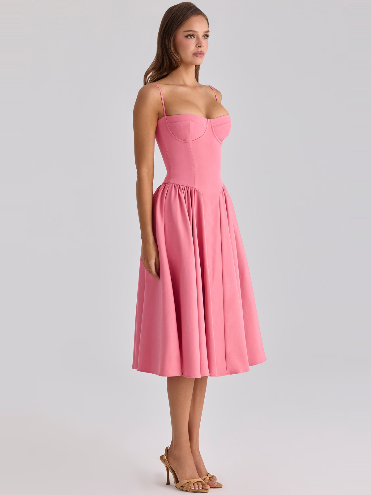 French Retro Cami Maxi Dress — Svelte Chic